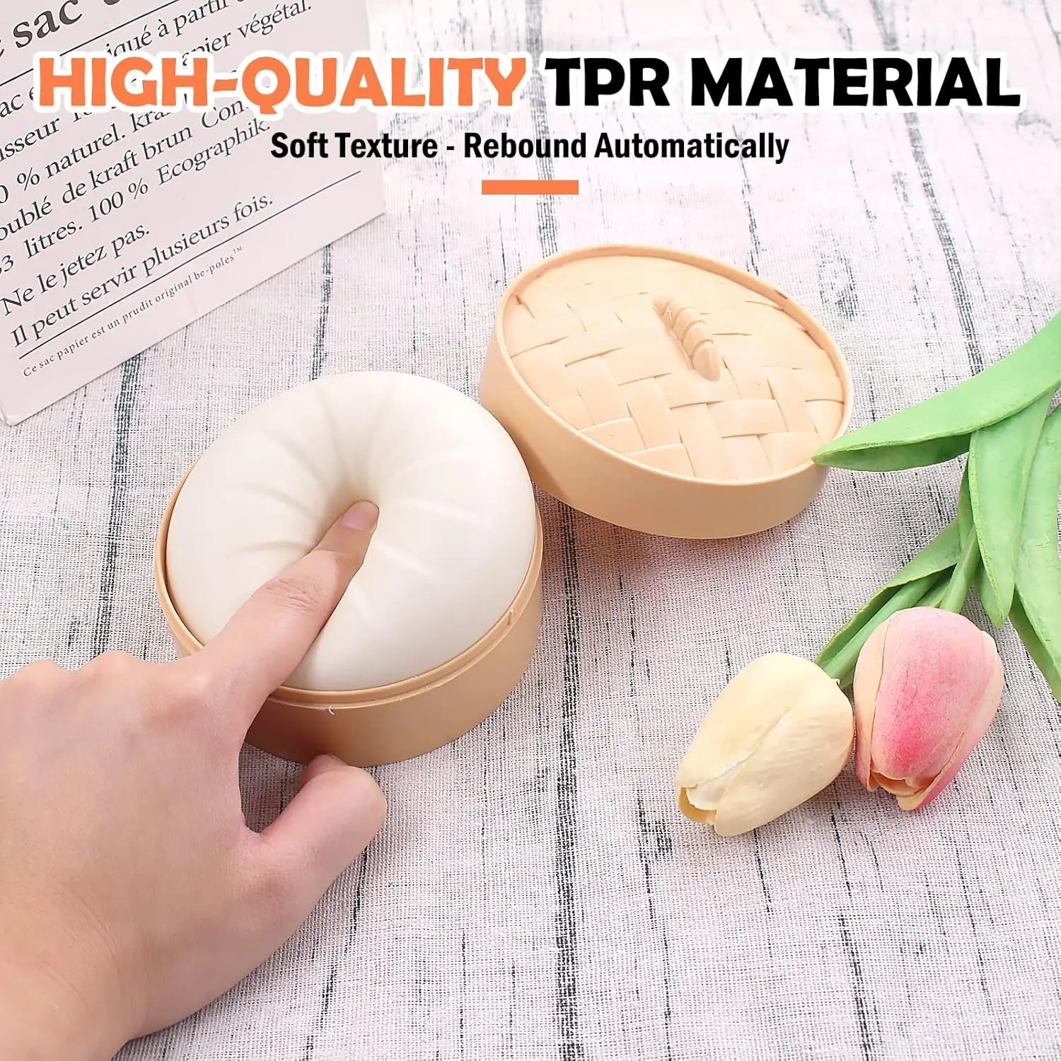 Dumpling Delight Stress Balls